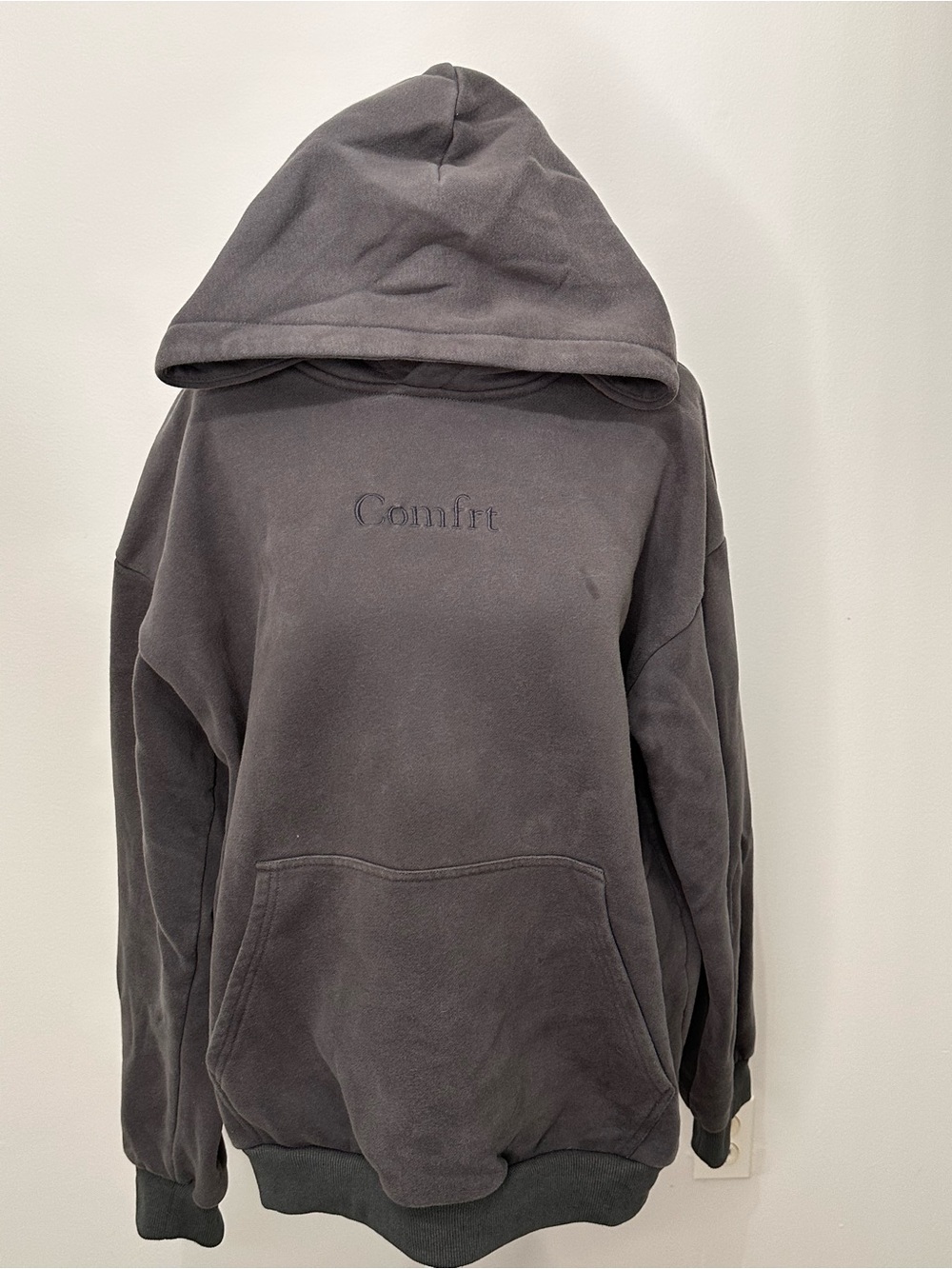 Comfrt Signature Hoodie-Steel Grey size L